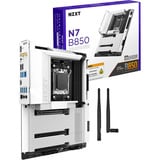 NZXT N7 B850 White, Bundkort 