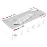 Raspberry Pi Foundation Raspberry Pi 500 Kit, Mini-PC Hvid/Pink