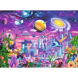 Ravensburger Børnepuslespil Kosmisk by 