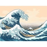 Ravensburger CreArt ART Collection - The Great Wave (Hokusai), Maling 