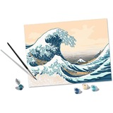 Ravensburger CreArt ART Collection - The Great Wave (Hokusai), Maling 