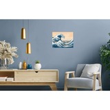 Ravensburger CreArt ART Collection - The Great Wave (Hokusai), Maling 