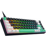 Razer Reclusa X Mini 65, Gaming-tastatur Sort/multi farvet, DE-layout, Razer Orange Gen-3
