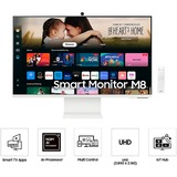 SAMSUNG S32DM801UU, LED-skærm Hvid