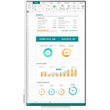 SAMSUNG S32DM801UU, LED-skærm Hvid