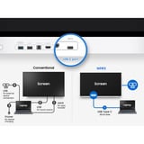 Samsung FLIP WM55FX, Offentlig visning Hvid/grå
