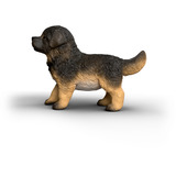Schleich Farm World Tysk hyrdehund hvalp, Spil figur 