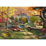 Schmidt Spiele Thomas Kinkade Studios: Disney - The Fox and the Hound, Puslespil 