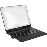 Targus THZ857DE tastatur til mobil enhed Sort Bluetooth QWERTY Tysk Sort, DE-layout, QWERTY, Tysk, Apple, iPad (8th and 7th gen.) 10.2-inch, iPad Air 10.5-inch, iPad Pro 10.5-inch, Sort, 26,7 cm (10.5")