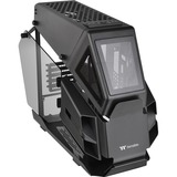 Thermaltake AH T200 Micro Tower Sort, Towerkabinet Sort, Micro Tower, PC, Sort, Micro-ITX, Mini-ITX, SPCC, 15 cm