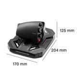Thrustmaster Sol-R 6 Throttle, Gashåndtag Sort
