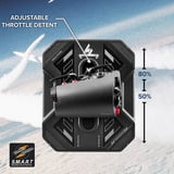 Thrustmaster Sol-R 6 Throttle, Schubregler Sort