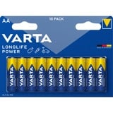 Varta High Energy AA 10-pack Engangsbatteri Alkaline Engangsbatteri, Alkaline, 1,5 V, 10 stk, AA