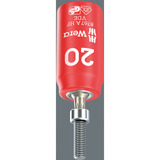 Wera 8100 SA VDE 1 Zyklop skraldesæt, 1/4", Værktøjssæt Sort/Grøn