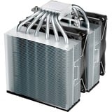 be quiet! Pure Rock Pro 3 Processor Luftkøler 12 cm Sølv 1 stk, CPU køler Sort/Sølv, Luftkøler, 12 cm, 2000 rpm, 101,2 m³/t, Sølv