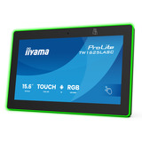 iiyama TW1625LASC-B3PNR skærm i mødelokale 39,6 cm (15.6") 1920 x 1080 pixel LED Wi-Fi 6 (802.11ax), Wi-Fi 5 (802.11ac), Wi-Fi 4 (802.11n), 802.11g, 802.11a, 802.11b Sort Bluetooth, Offentlig visning Sort (mat), 39,6 cm (15.6"), 1920 x 1080 pixel, LED, 0,1792 x 0,1792 mm, 20 ms, 390 cd/m²