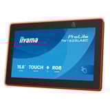 iiyama TW1625LASC-B3PNR skærm i mødelokale 39,6 cm (15.6") 1920 x 1080 pixel LED Wi-Fi 6 (802.11ax), Wi-Fi 5 (802.11ac), Wi-Fi 4 (802.11n), 802.11g, 802.11a, 802.11b Sort Bluetooth, Offentlig visning Sort (mat), 39,6 cm (15.6"), 1920 x 1080 pixel, LED, 0,1792 x 0,1792 mm, 20 ms, 390 cd/m²