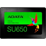 ADATA Ultimate SU650 2.5" 256 GB Serial ATA III 3D NAND, Solid state-drev Sort, 256 GB, 2.5", 520 MB/s, 6 Gbit/sek.