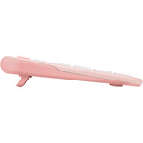 ASUS Marshmallow KW100, Tastatur Rosa, DE-layout, Scissor mechanism