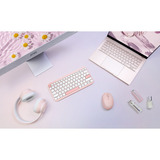 ASUS Marshmallow KW100, Tastatur Rosa, DE-layout, Scissor mechanism