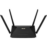 ASUS RT-AX53U trådløs router Gigabit Ethernet Dual-band (2,4 GHz / 5 GHz) 4G Sort Sort, Wi-Fi 6 (802.11ax), Dual-band (2,4 GHz / 5 GHz), Ethernet LAN, 3G, Sort, Bordplade router