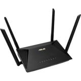 ASUS RT-AX53U trådløs router Gigabit Ethernet Dual-band (2,4 GHz / 5 GHz) Sort Sort, Wi-Fi 6 (802.11ax), Dual-band (2,4 GHz / 5 GHz), Ethernet LAN, 3G, Sort, Bordplade router
