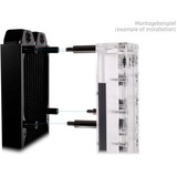 Alphacool 15726, Montering/montering Sort/Sølv