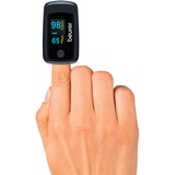 Beurer 45434, Pulsoximeter Sort