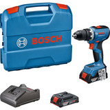 Bosch Batteridrevet bore-/skruemaskine GSR 18V-65 Professional, 18 Volt, Bore-/ skruemaskine Blå