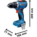 Bosch Batteridrevet bore-/skruemaskine GSR 18V-65 Professional, 18 Volt, Bore-/ skruemaskine Blå