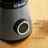Bosch MMB6177S, Stander rørmaskine Sølv/Sort