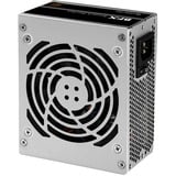 Chieftec Smart 450W enhed til strømforsyning 20+4 pin ATX ATX Sort, Sølv, PC strømforsyning grå, 450 W, 100 - 240 V, 47 - 63 Hz, 7 A, Aktiv, 120 W