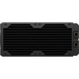 Corsair Hydro X-Serie XR7 240 mm V2, Radiator Sort