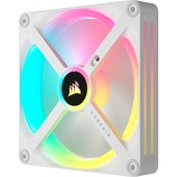 Corsair iCUE LINK QX140 RGB 140 mm PWM blæser, Sag fan Hvid
