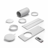 DeLonghi PACEX93EXTREME, Klimaanlægget Hvid