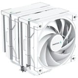 DeepCool AK620 WH Processor Luftkøler 12 cm Hvid 1 stk, CPU køler Hvid, Luftkøler, 12 cm, 500 rpm, 1850 rpm, 28 dB, 68,99 kubikfod/min.