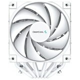 DeepCool AK620 WH Processor Luftkøler 12 cm Hvid 1 stk, CPU køler Hvid, Luftkøler, 12 cm, 500 rpm, 1850 rpm, 28 dB, 68,99 kubikfod/min.