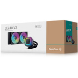 DeepCool R-LE240-BKAMMC-G-2, Vandkøling Sort