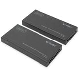 Digitus 4K HDBaseT HDMI KVM Extender Sæt, HDMI-udvidelse forlænger Sort