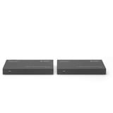 Digitus 4K HDBaseT HDMI KVM Extender Sæt, HDMI-udvidelse forlænger Sort
