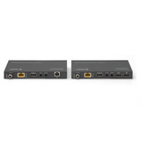 Digitus 4K HDBaseT HDMI KVM Extender Sæt, HDMI-udvidelse forlænger Sort