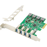 Digitus 4-ports USB 3.0 PCI Express udvidelseskort, Interface card 