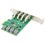 Digitus 4-ports USB 3.0 PCI Express udvidelseskort, Interface card 