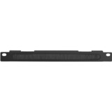Digitus DN-10-ORG-1-2U-B tilbehør til rack Kabelbakkepanel, Kabelføring Sort, Kabelbakkepanel, Sort, Stål, 0.5U, Tyrkiet, 25,4 cm (10")