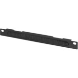 Digitus DN-10-ORG-1-2U-B tilbehør til rack Kabelbakkepanel, Kabelføring Sort, Kabelbakkepanel, Sort, Stål, 0.5U, Tyrkiet, 25,4 cm (10")