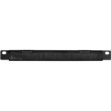 Digitus DN-10-ORG-1-2U-B tilbehør til rack Kabelbakkepanel, Kabelføring Sort, Kabelbakkepanel, Sort, Stål, 0.5U, Tyrkiet, 25,4 cm (10")
