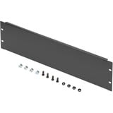 Digitus DN-19 BPN-03-SW tilbehør til rack, Låg Sort, Sort, 3U, Tyrkiet, 48,3 cm (19"), 483 mm, 12 mm