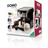 Domo Espressomaskine Sort/Sølv