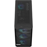 Fractal Design Meshify 2 Lite Sort, Towerkabinet Sort, PC, Sort, ATX, EATX, micro ATX, Mini-ITX, Stål, Hærdet glas, Flere, Kabinet faner