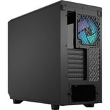 Fractal Design Meshify 2 Lite Sort, Towerkabinet Sort, PC, Sort, ATX, EATX, micro ATX, Mini-ITX, Stål, Hærdet glas, Flere, Kabinet faner